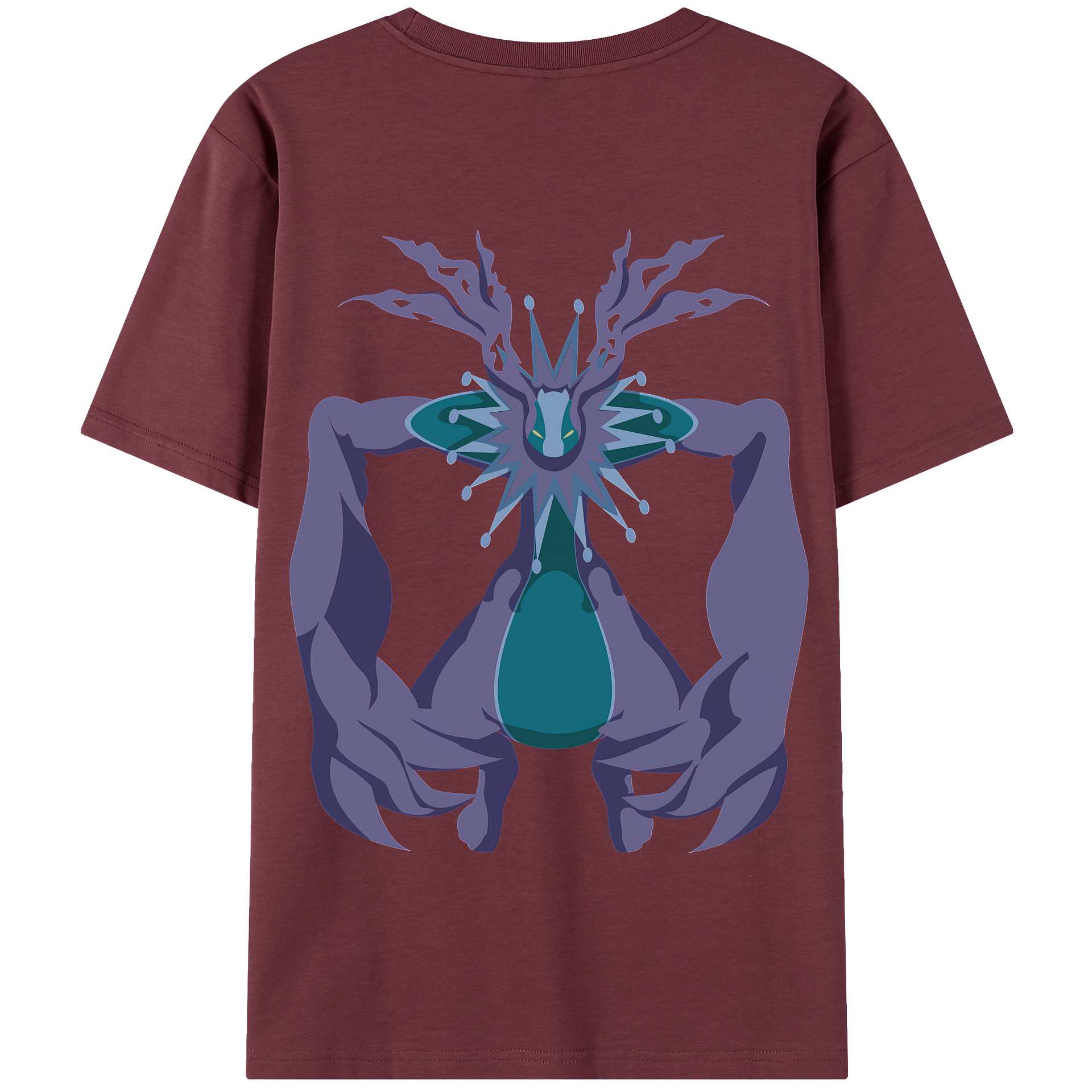 （画像用） Digimon デジタルモンスター/デジモン 綿100％半袖Tシャツ（背面プリント）